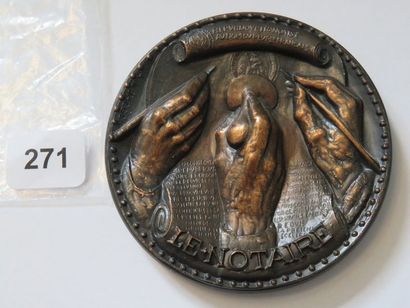 Médaille du Notariat - Le Notaire, par A...