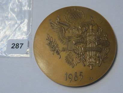 Médaille - Ambassade de France à Washigton...