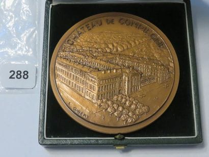 Médaille - Château de Compiègne, par Lucien...
