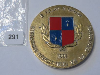 Médaille d'Honneur se la commune de Calan...