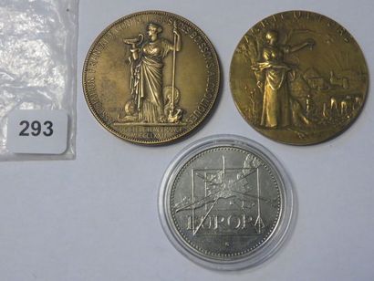 Médailles - Lot de 3, Médaille de l'Association...