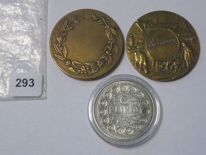 Médailles - Lot de 3, Médaille de l'Association...