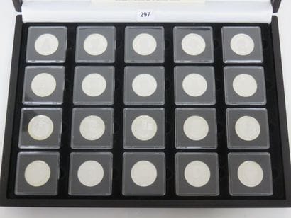 Médailles - Coffret complet de 20 médailles...