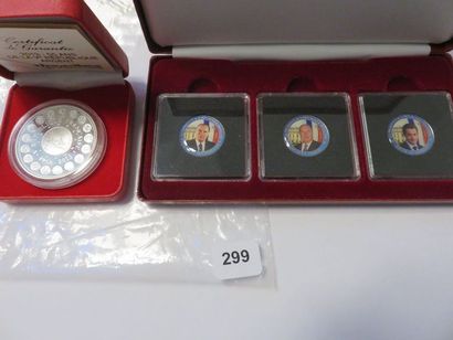 Médailles - Lot de 4 médailles - Médaille...