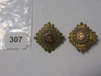 Insignes britaniques - Paire d'insignes d'épaulettes...
