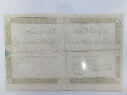 Assignat - 125 Livres du 7 vendémiaire an...