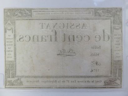 Assignat - 100 Francs du 18 nivose an 3 (7...