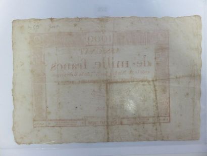 Assignat - 1000 Francs du 18 nivose an 3...
