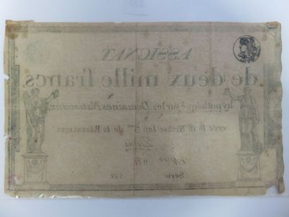 Assignat - 2000 Francs du 18 nivose an 3...