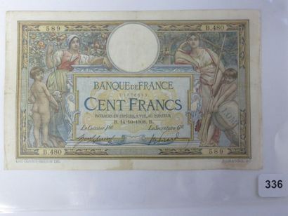 Billet - France - 100 Francs Luc Olivier...