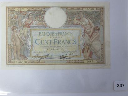 Billet - France - 100 Francs Luc Olivier...