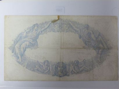 Billet - France - 500 Francs Bleu et rose...