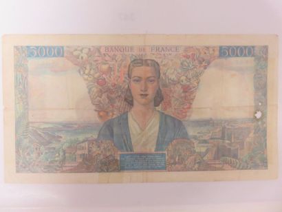 Billet - France - 5000 Francs Empire français...