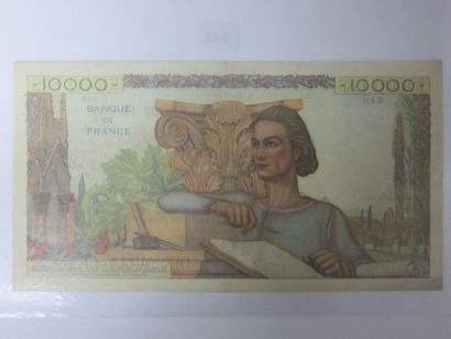Billet - France - 10 000 Francs Génie français...