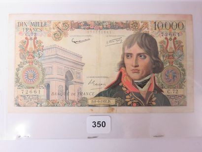 Billet - France - 10000 Francs Bonaparte...