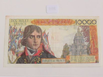 Billet - France - 100 NF sur 10000 Francs...
