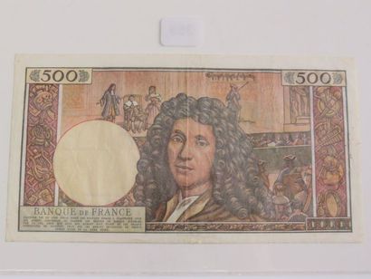 Billet - France - 500 Nouveaux Francs Molière...