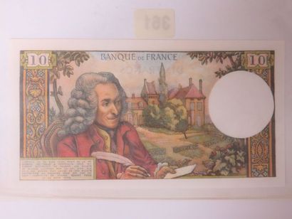 Billet - France - 10 Francs Voltaire 2 janvier...