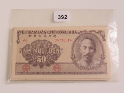 Billets - Vietnam - Lot de 30 billets de...