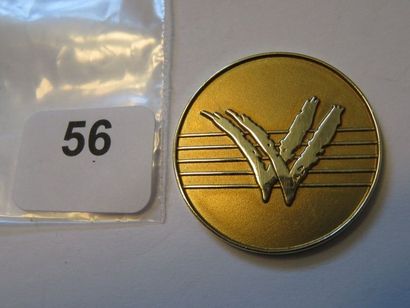 Médaille or - Ville de Vittel (28 mm, Losange...