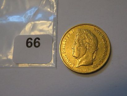 Monnaie or - 40 Francs Louis-Philippe Ier...