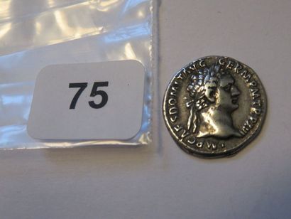 Monnaie romaine - Domitien (81 - 96) - Denier...