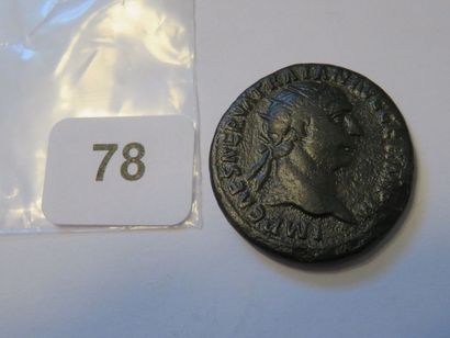 Monnaie romaine - Trajan (98 - 117) - Dupondius...
