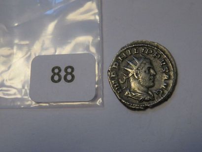 Monnaie romaine - Phlippe Ier, L'Arabe (244...