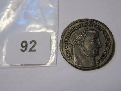 Monnaie romaine- Galère (293 - 311) - Follis...