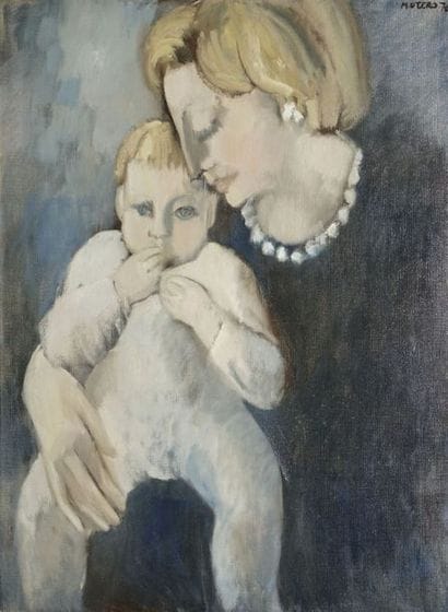 OTERO Mariano, né en 1942
La mère et son...