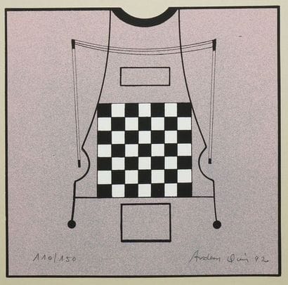 ARDEN-QUIN Carmelo, 1913-2010
Rose et noir,...