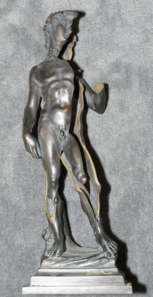 ARMAN Fernandez, 1928-2005
David, 1994 bronze...