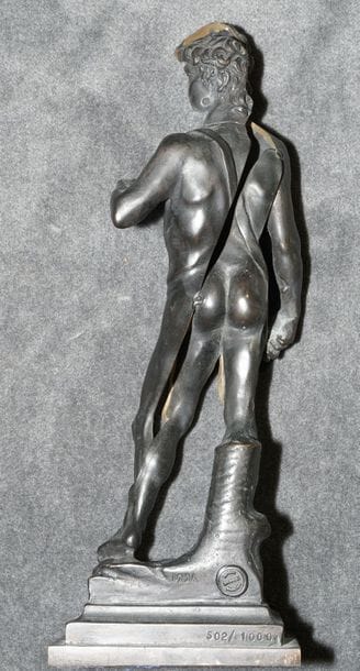 ARMAN Fernandez, 1928-2005
David, 1994 bronze...