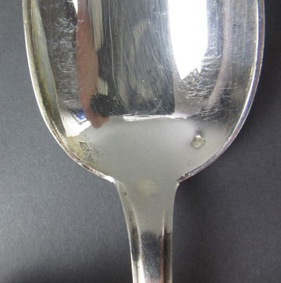 MENAGERE (115 pièces) en argent. PARIS, Louis...