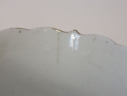 ALLEMAGNE Paire de rafraichissoirs en porcelaine...
