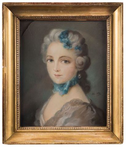 École française du XIXe siècle Portrait de...