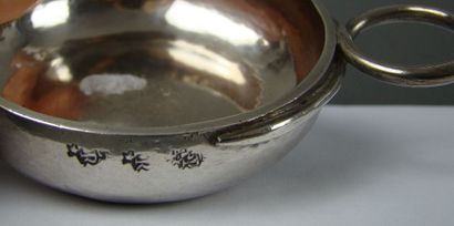 TASTEVIN en argent. Province, maître abonné...