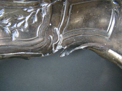 JARDINIERE DE TABLE en argent. PARIS, orfèvre...
