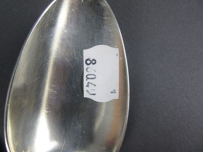 MENAGERE (42 pièces) en argent. PARIS, DOUTRE...