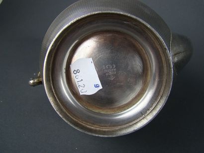 CAFETIERE en argent. PARIS, ODIOT, ap. 1838...