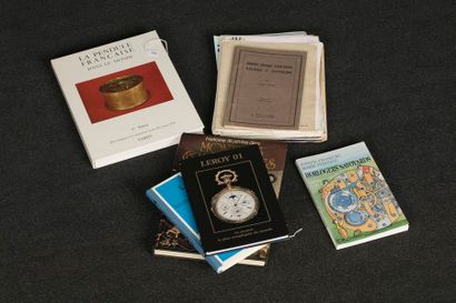 Livres d'horlogerie