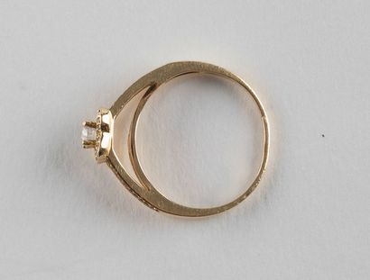 MAUBOUSSIN Bague en or jaune «Chance of Love»...