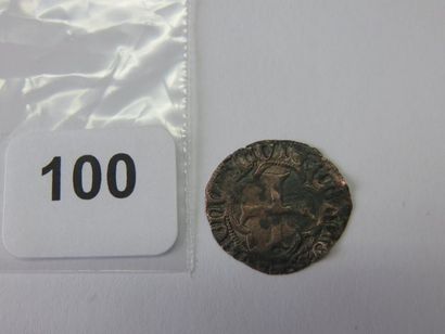 Monnaie Royale - Louis XI - Denier tournois,...