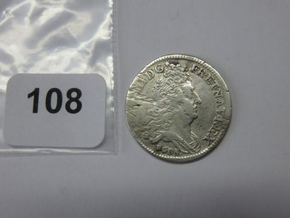 Monnaie Royale - Louis XIV - 10 Sols aux...