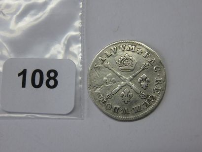Monnaie Royale - Louis XIV - 10 Sols aux...