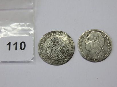 Monnaies Royales - Louis XV - Lot de 2 x...