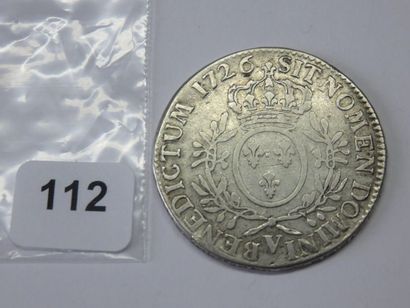 Monnaie Royale - Louis XV - Écu aux branches...