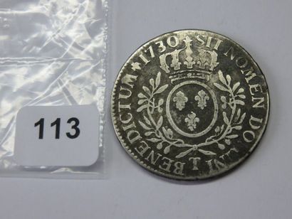 Monnaie Royale - Louis XV - Écu aux branches...