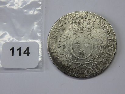 Monnaie Royale - Louis XV - Écu aux branches...