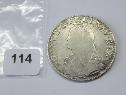 Monnaie Royale - Louis XV - Écu aux branches...
